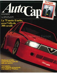 1986 AUTOCAPITAL MAGAZINE 02 ITALIAANS