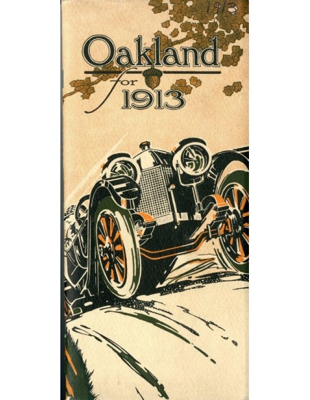 1913 OVERLAND PROGRAMMA BROCHURE ENGELS
