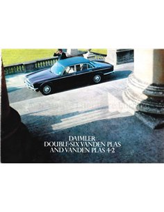 1976 DAIMLER DOUBLE-SIX VANDEN PLAS | VANDEN PLAS 4.2  BROCHURE ENGELS