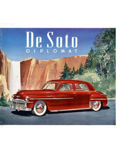 1949 DE SOTO DIPLOMAT BROCHURE ENGELS