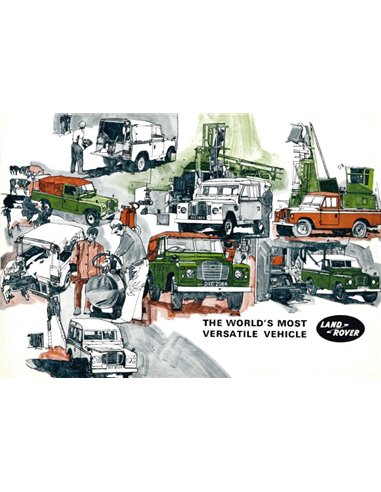 1972 LAND ROVER SERIES III PROSPEKT ENGLISCH