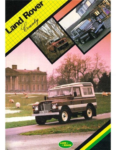 1982 LAND ROVER COUNTY BROCHURE ENGLISH