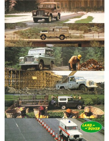 1982 LAND ROVER 88 | 109 BROCHURE NEDERLANDS