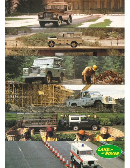 1982 LAND ROVER 88 | 109 BROCHURE NEDERLANDS