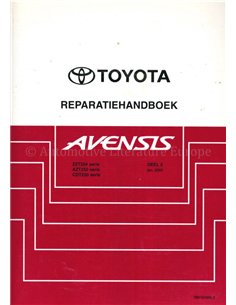 2003 TOYOTA AVENSIS WERKPLAATSHANDBOEK NEDERLANDS (DEEL 2)