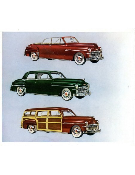 1949 DE SOTO DIPLOMAT BROCHURE ENGELS
