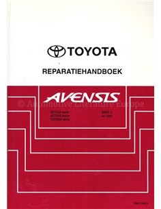2003 TOYOTA AVENSIS WERKSTATTHANDBUCH NIEDERLÄNDISCH (TEIL 5)