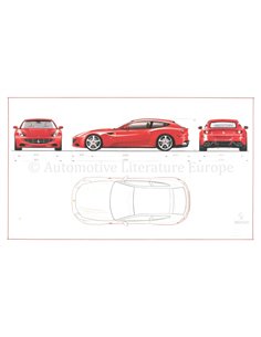 2011 FERRARI FF LITHOGRAFIE