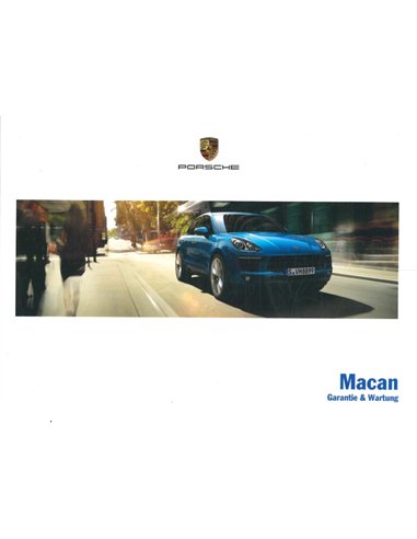 2015 PORSCHE MACAN GARANTIE & ONDERHOUD NEDERLANDS