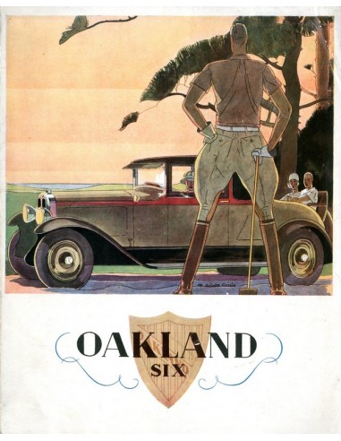 1929 OVERLAND SIX BROCHURE FRANS