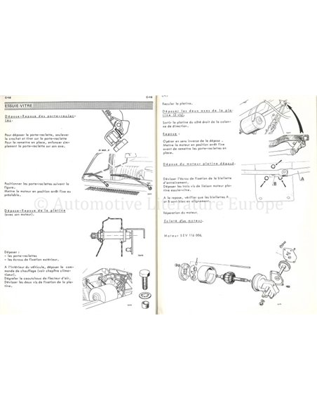1969 RENAULT 12 WORKSHOP MANUAL ENGLISH