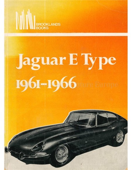 JAGUAR E-TYPE 1961-1966 (BROOKLANDS)