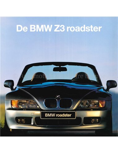 1995 BMW Z3 ROADSTER BROCHURE NEDERLANDS
