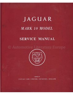 1960 JAGUAR MARK 10 WERKPLAATSHANDBOEK ENGELS