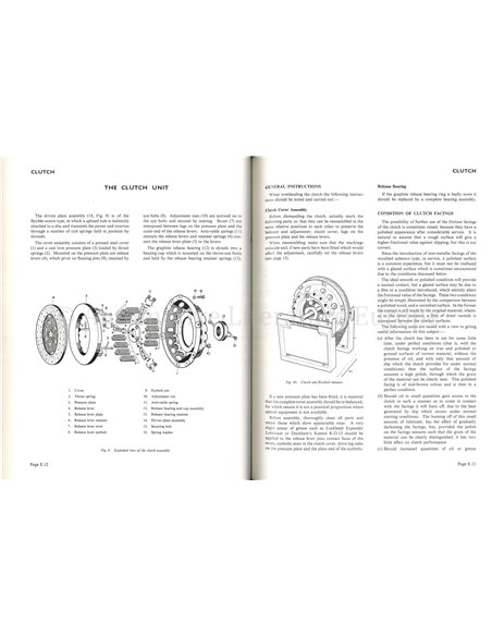 1960 JAGUAR MARK 10 WORKSHOP MANUAL ENGLISH