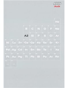 2002 AUDI A2 BROCHURE DUTCH