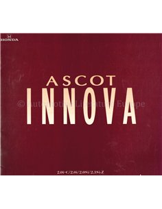 1993 HONDA ASCOT INNOVA BROCHURE JAPANS