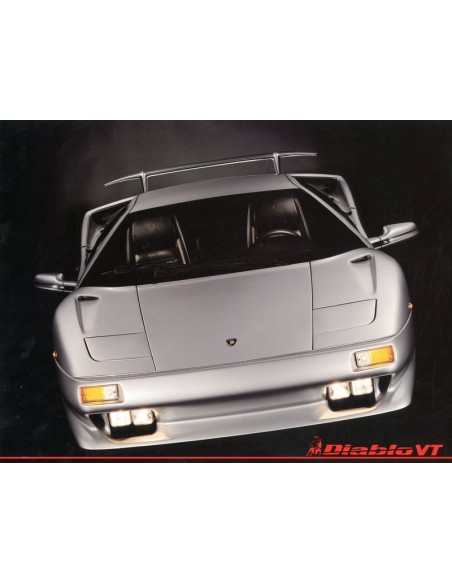 1993 LAMBORGHINI DIABLO VT BROCHURE