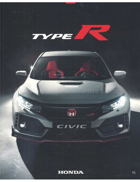2018 HONDA CIVIC TYP R PROSPEKT NIEDERLÄNDISCH