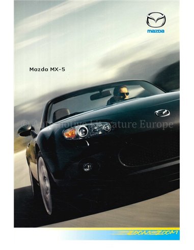 2005 MAZDA MX-5 PROSPEKT NIEDERLÄNDISCH