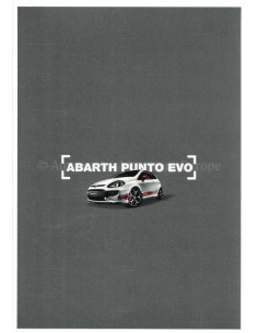 2010 ABARTH PUNTO EVO BROCHURE ENGELS