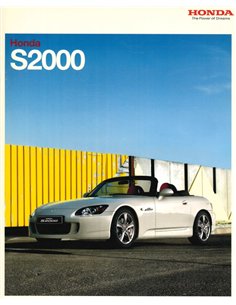 2008 HONDA S2000 BROCHURE DUTCH