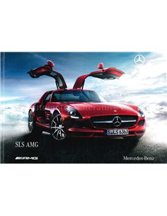 2010 MERCEDES BENZ SLS AMG COUPÉ PROSPEKT ENGLISCH