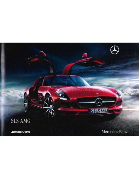 2010 MERCEDES BENZ SLS AMG COUPÉ BROCHURE DUITS