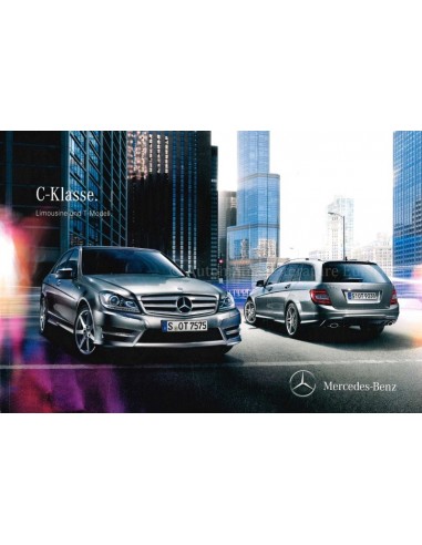 2013 MERCEDES BENZ C KLASSE BROCHURE DUITS