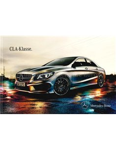 2014 MERCEDES BENZ CLA-KLASSE BROCHURE DUITS