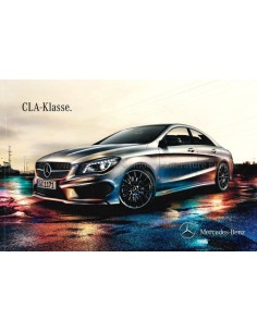 2013 MERCEDES BENZ CLA-CLASS BROCHURE DUTCH
