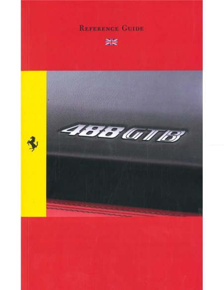 2015 FERRARI 488GTB REFERENZHANDBUCH 5038/15