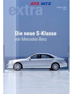 2005 ATZ MTZ MERCEDES BENZ S KLASSE MAGAZINE DUITS