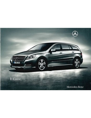 2010 MERCEDES BENZ R KLASSE BROCHURE DUITS