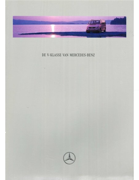 1996 MERCEDES BENZ V CLASS BROCHURE DUTCH