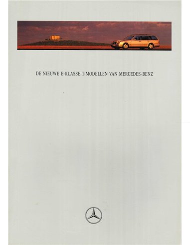 1996 MERCEDES BENZ E CLASS T-MODELS BROCHURE DUTCH