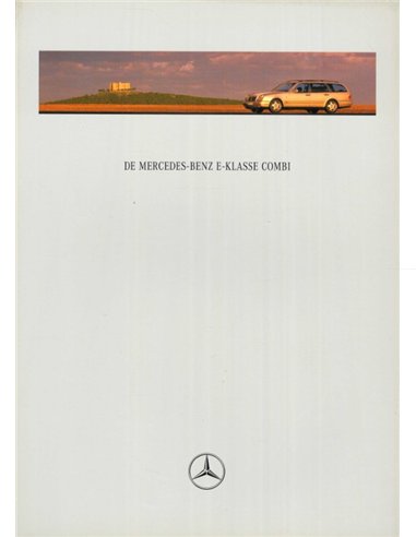 1997 MERCEDES BENZ E CLASS ESTATE BROCHURE DUTCH