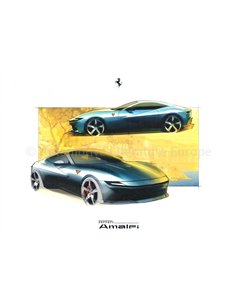 2025 FERRARI AMALFI LITOGRAPH