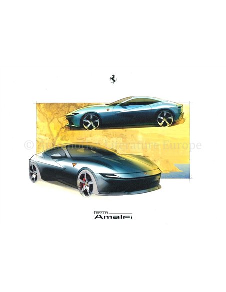 2025 FERRARI AMALFI LITHOGRAFIE