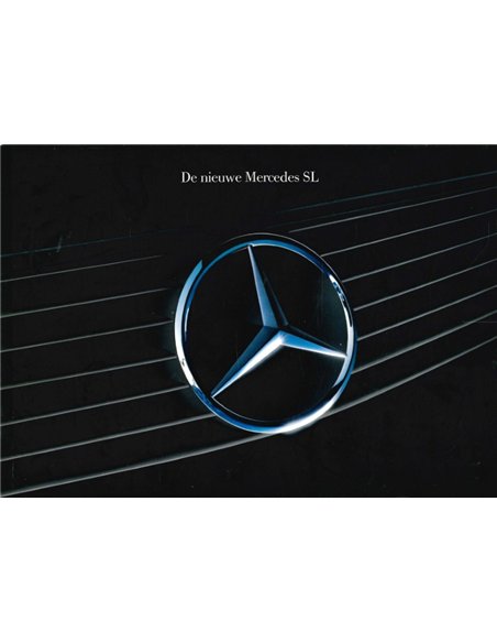 1990 MERCEDES BENZ SL KLASSE BROCHURE NEDERLANDS