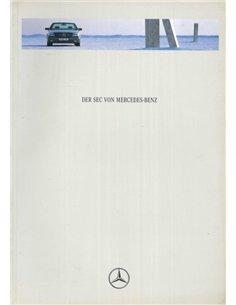 1993 MERCEDES BENZ SEC CLASS BROCHURE GERMAN