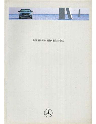 1993 MERCEDES BENZ SEC KLASSE BROCHURE DUITS