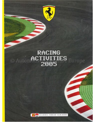 2005 FERRARI RACING ACTIVITIES JAARBOEK ITALIAANS | ENGELS