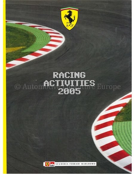 2008 FERRARI RACING ACTIVITIES JAHRBUCH ITALIENISCH | ENGLISCH