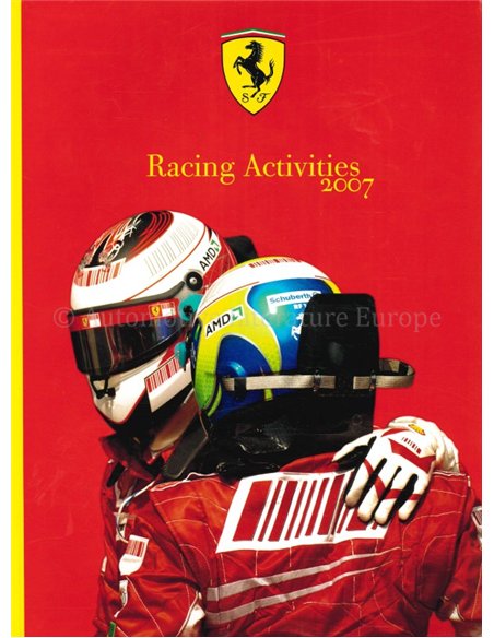 2007 FERRARI RACING ACTIVITIES JAARBOEK ITALIAANS | ENGELS