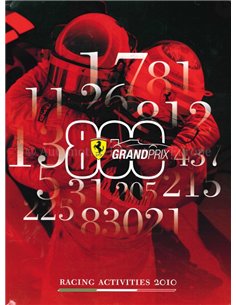 2010 FERRARI RACING ACTIVITIES JAHRBUCH ITALIENISCH | ENGLISCH