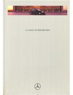 1995 MERCEDES BENZ S KLASSE BROCHURE FRANS