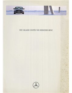 1994 MERCEDES BENZ S KLASSE COUPE BROCHURE DUITS