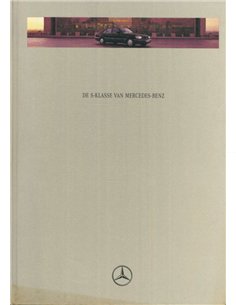 1994 MERCEDES BENZ S KLASSE HARDCOVER PROSPEKT NIEDERLÄNDISCH