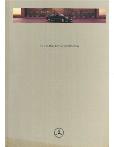 1994 MERCEDES BENZ S CLASS HARDBACK BROCHURE DUTCH
